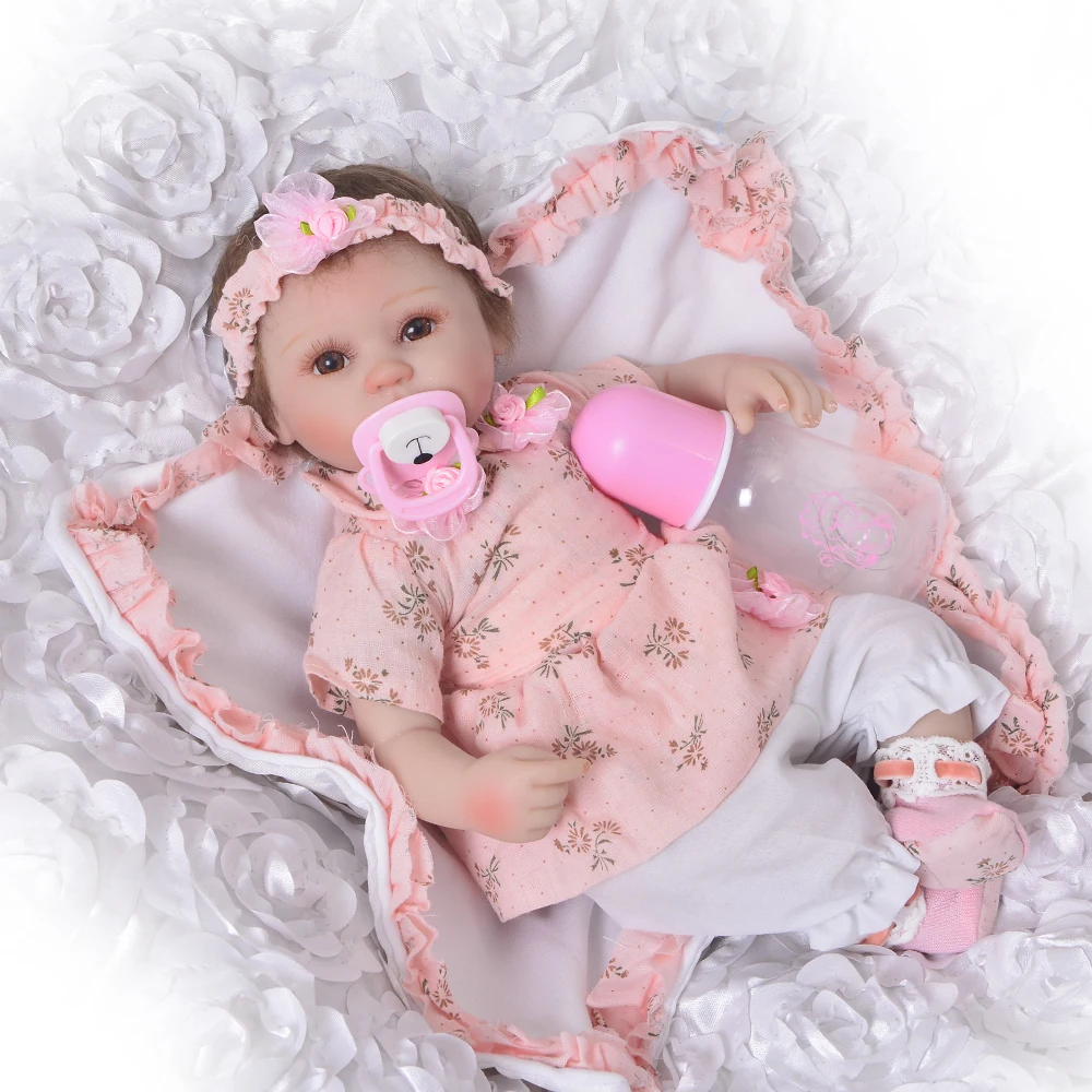 17 дюймов KEIUMI Baby Doll девочка реалистичная принцесса новорожденные младенцы кукла