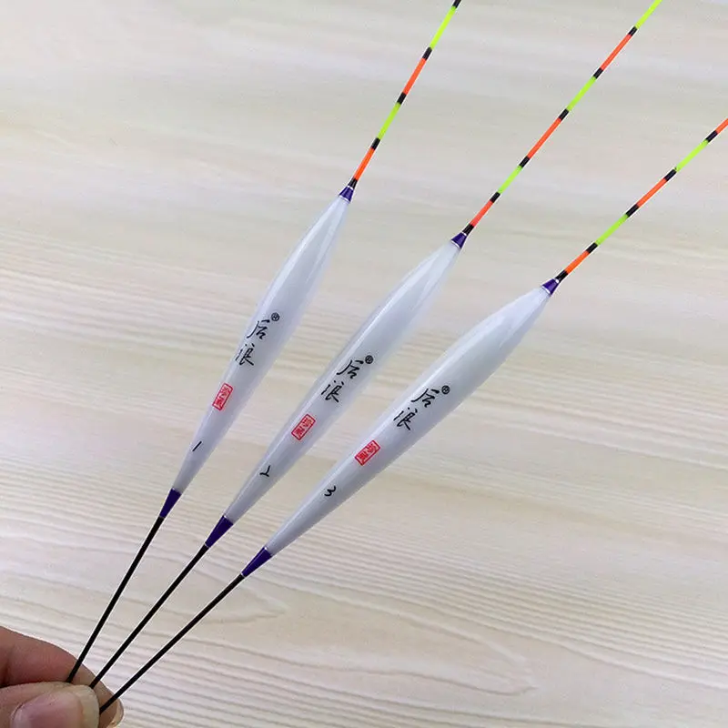 Bold 3pcs/Box Lot Lake Fishing Pole Floats Great pit Floating Balsa