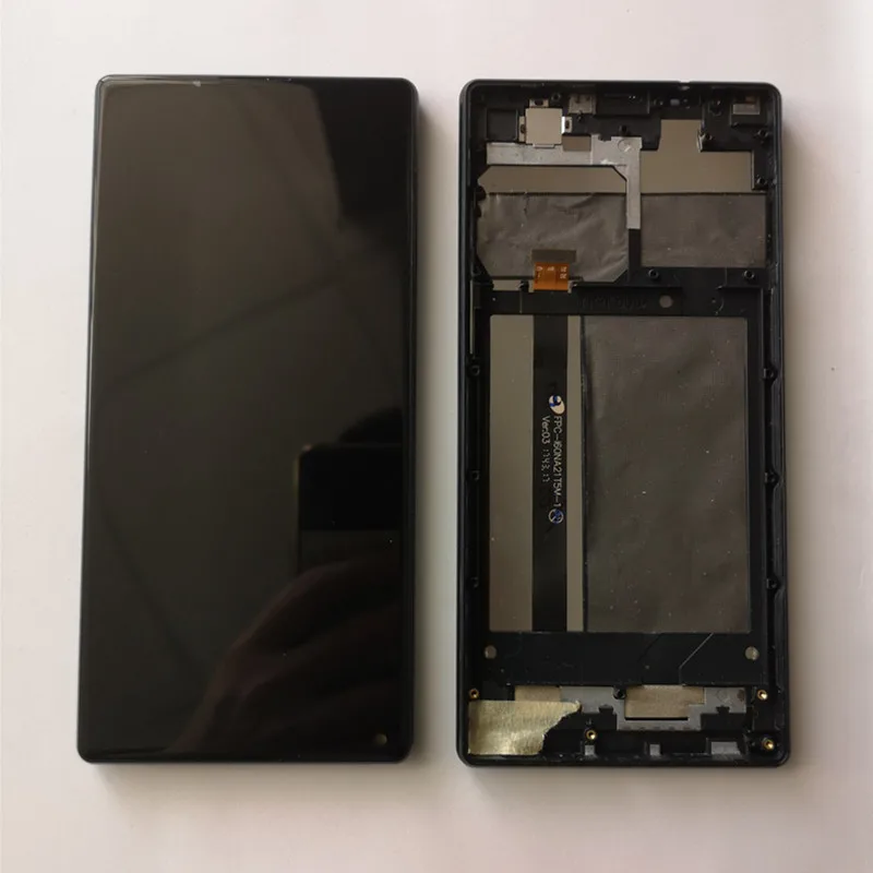 

Original Black For Vernee Mix 2 LCD Display With Frame Assembly and Touch Screen Panel Replacement + Tools