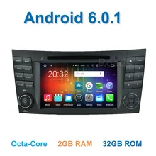 8 core Android 6.0.1 Car DVD Player for Benz W209 W211 W219 W463 E200 E220 E240 E270 E280 E300 E320 E350 with Radio WiFi BT GPS