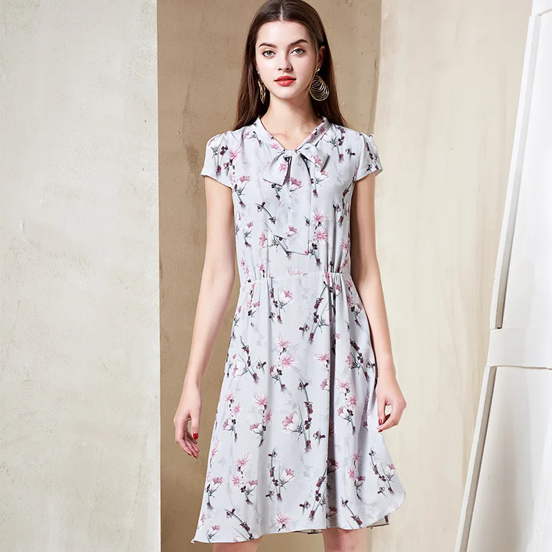 

floral silk dress tube maxi plus size women beach long dresses 2019 spring summer rockabilly robe Bohemia fem me sexy elegant