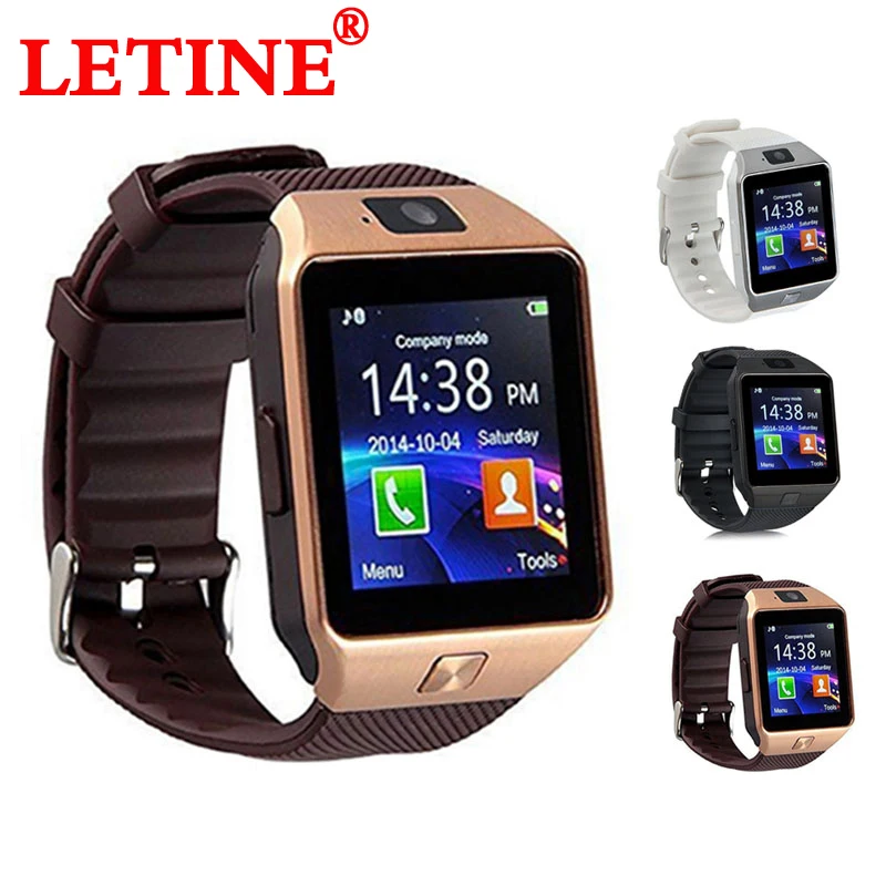 LETINE DZ09 DZ 09 мужские Смарт часы телефон носимые устройства Smartwatch для Bluetooth подключения Android Apple iPhone Amazfit PK GT08 A1