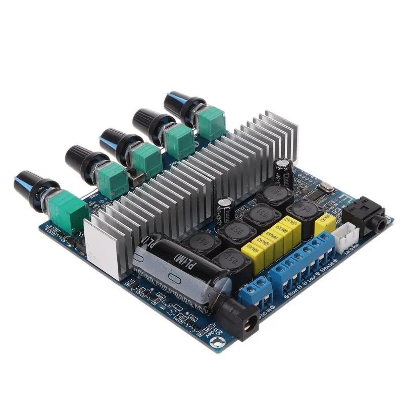 

2x50W+100W TPA3116 High Power Bluetooth Amplifier Digital Audio Board with Adjustable Volume DC 12-24V