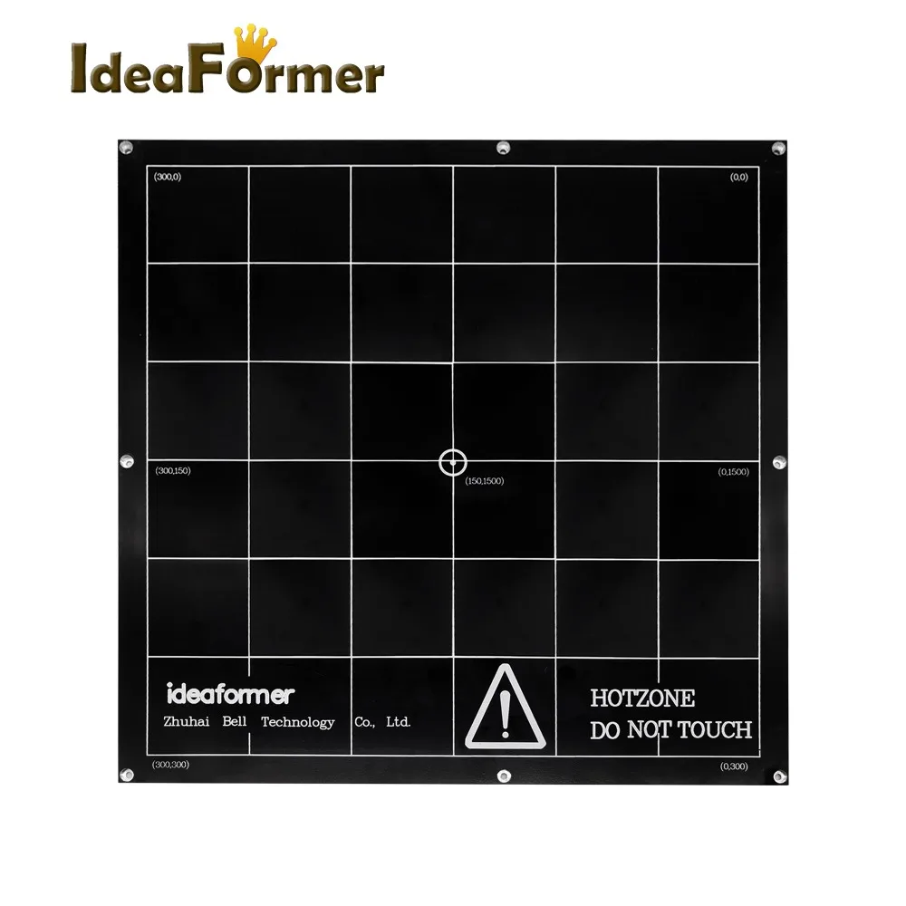 3d принтер Reprap MK2a алюминиевая нагревательная кровать 12 В/24 В 300*300*3 мм Печатная плата стандартная горячая пластина для деталей 3d принтера