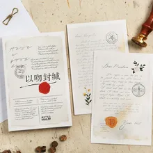 1 шт запечатанный с поцелуем в коробке с закладками ручной работы креативный DIY30