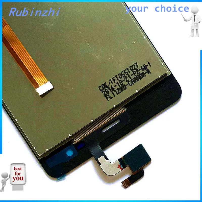 RUBINZHI с ленточными инструментами для Prestigio Grace R5 LTE psp 5552 DUO psp 5552 ЖК-дисплей с сенсорным экраном в сборе