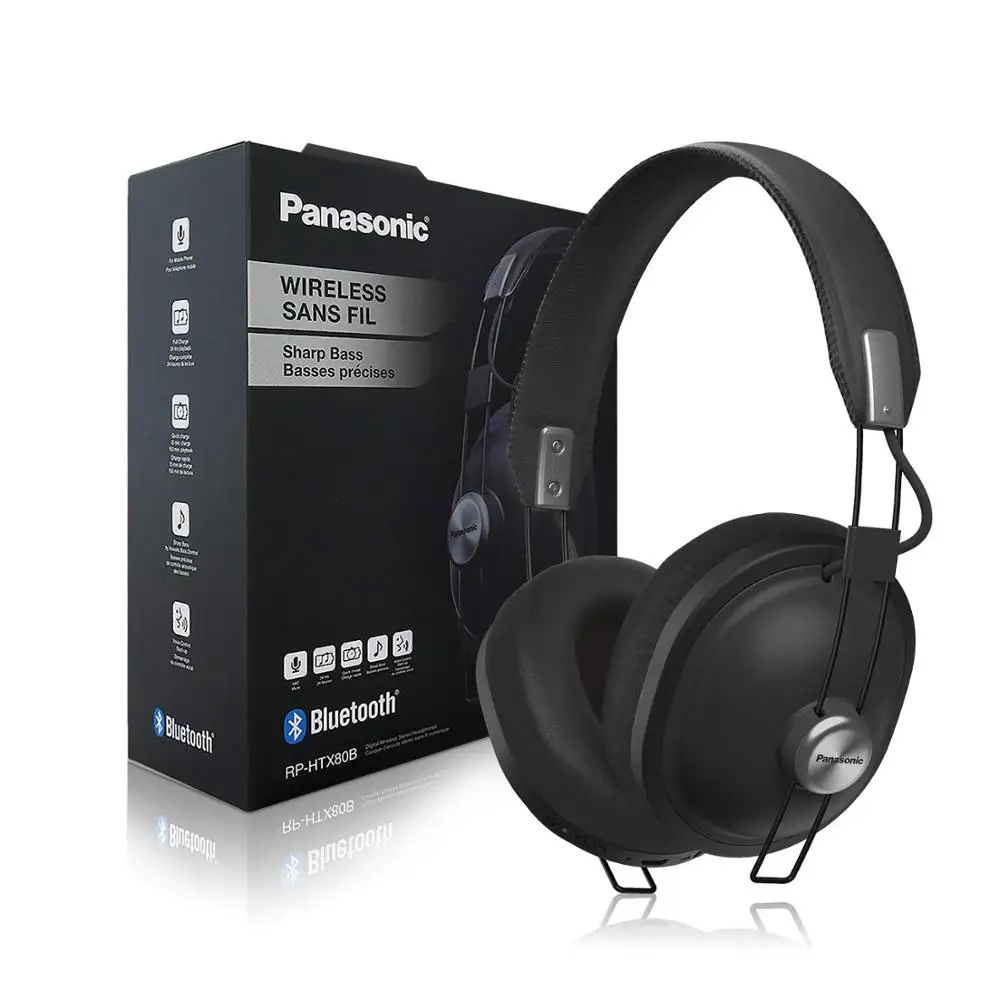 Panasonic Rp-htx80b Headphone Wireless 