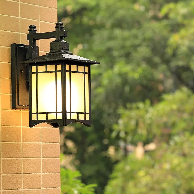 HAWBERRY LED outdoor waterproof creative lotus shape coffee shop wall lamp retro American style indoor stairwell corridor light шампунь бессолевой восстанавливающий honma tokyo coffee care light 300 мл