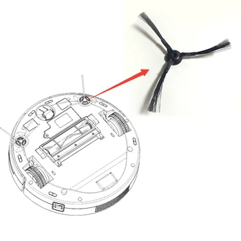 

Side Brushes for Eworld M884 Newest Design Multifunction Robot Vacuum Cleaner Wet Dry Vacuum Cleaner free shipping