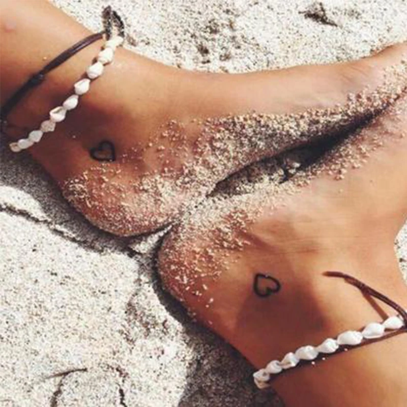 MYHFKK дамские ножные браслеты в виде ракушки ноги летние пляжные браслет со