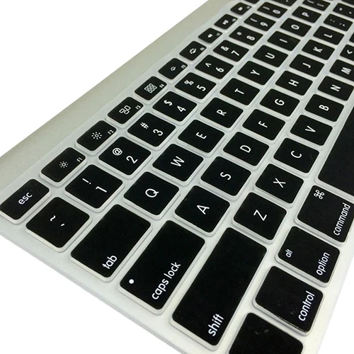  Silicone Keyboard Cover Protector Skin for Apple MacBook Air Pro 13/15/17 inch Soft Keyboard Case Stickers 15 Colors