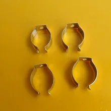 EMS DHL 1000 шт./лот аксессуары T8 фиксированный кронштейн карты лампы металлический зажим пружинным зажимом пряжка