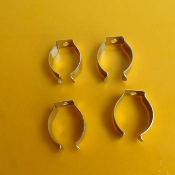 US $400.00 EMS DHL 1000pcsLot Accessories T8 Bracket Fixed Card Lamp Metal Clip Spring Clip Buckle