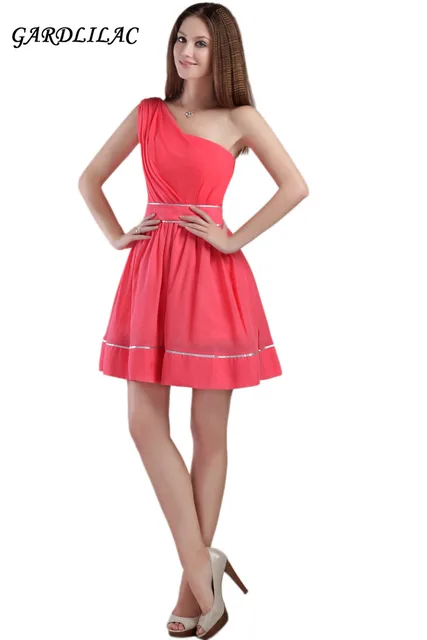 Orange Short Party Dresses