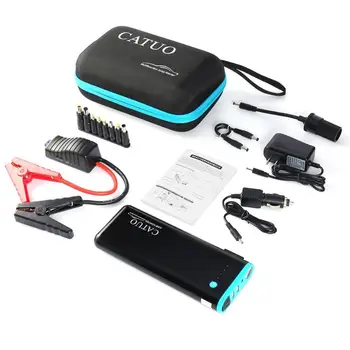 

CATUO 20000mAh Portable Car Jump Starter Battery Booster with USB Power Bank LED Flashlight for Truck Motorcycle Boat