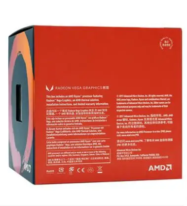 процессор Новый amd ryzen 5 3400G 3 7 ГГц для кормления processador 4 cpu ядер 8 нить 11 gpu am4 65 Вт