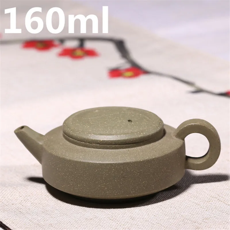 

ZiSha Teapots 160ml Small Tea Set Handmade Authentic Tea Pot Kettle Chinese Ceramic YiXing Clay Tea Set Oriental Teapot