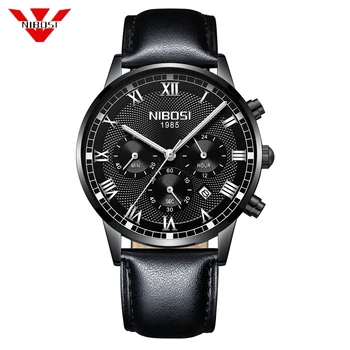 

NIBOSI Military Watches Army Men's Wristwatch Quartz Watch Time Men Reloj Hombre Sport Watch Montre Homme 2019 Wristwatch Clock