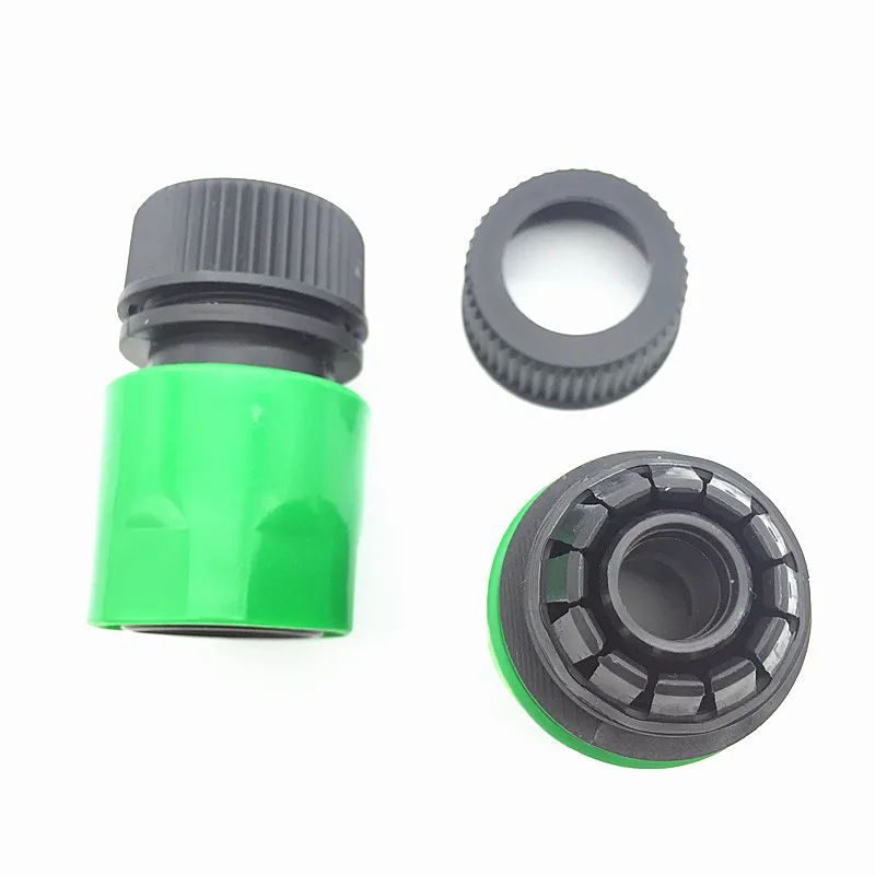 2 PCS 5/8 Inch Garden Water Connectors Irrigation Quick Connector For Diameter 16mm Hose garden hose connector hose connector garden quick coupling garden hose adapter garden water connector faucet quick connector