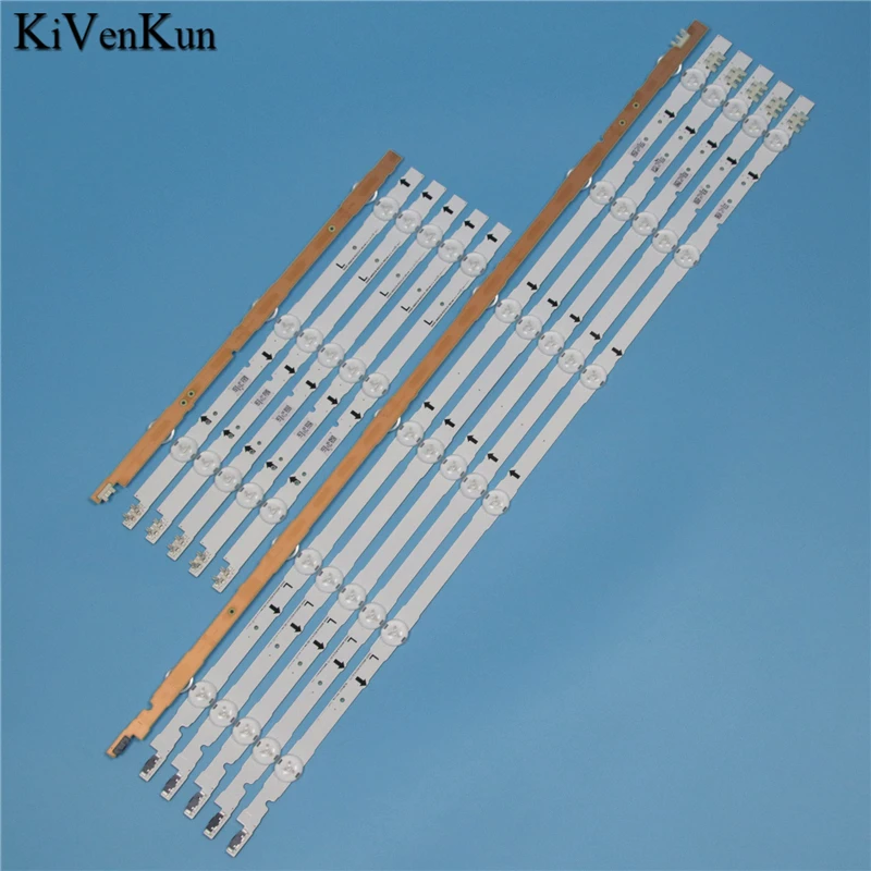9 Lamps LED Backlight Strip For Samsung UE48J5100AK UE48J5100AW UE48J5100AU UE48J5150AS UE48J5500AK Bars Kit Television LED Band