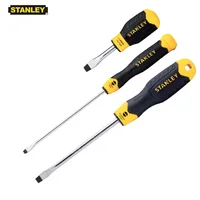 Stanley 1 pcs lifetime guarantee 3mm 5mm slotted screwdriver flat head screw driver micro long extra long magnetic screwdrivers