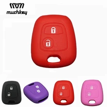 Для Citroen C2 C3 C4 peugeot 107 207 307 407 607 306 405 ключ защиты чехол автомобильные аксессуары ключ чехол для ключей на сумку, крышка авто-Стайлинг