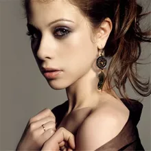 Pure manual Weave New solid wood Round Dreamcatcher earrings Long Tassels earrings Dangle Earrings Women’ charms jewelry