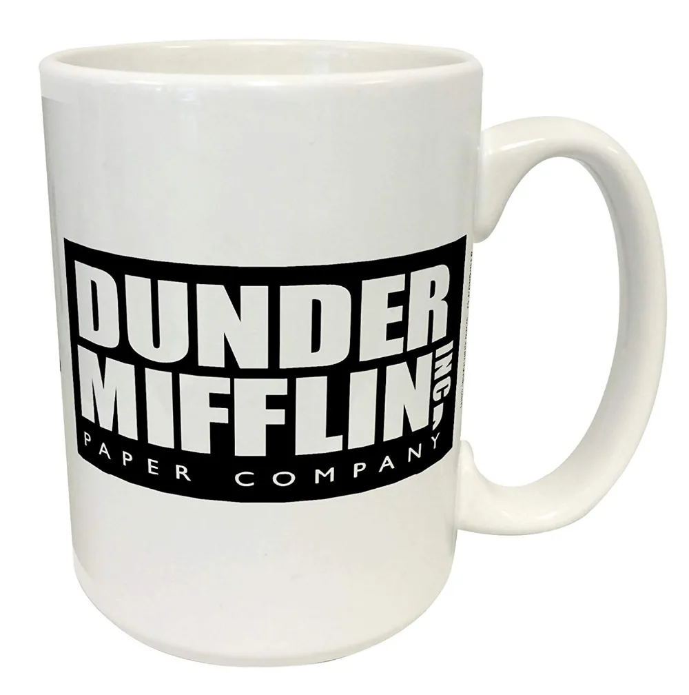 Dunder Mifflin (офис) Лучший в мире ТВ телевизор 11ozs керамика белый кофе (чай какао)