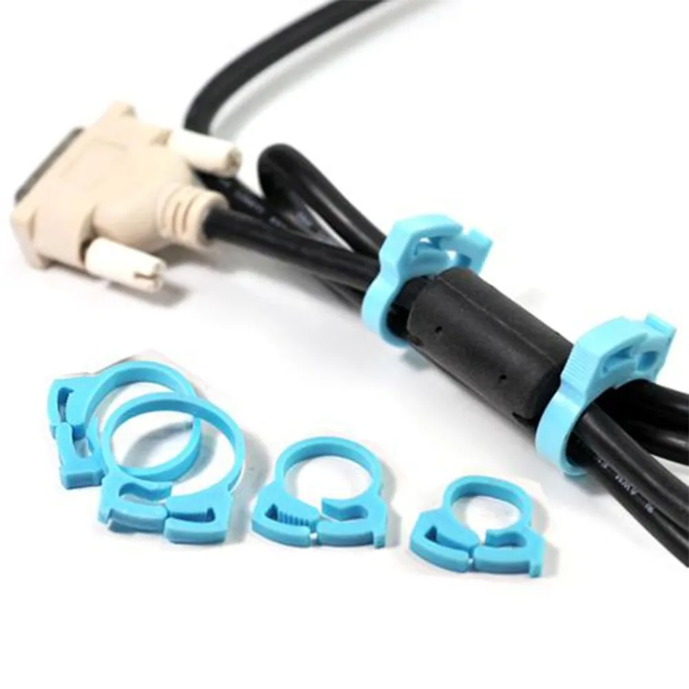 6PCS Wire Cable Routing Retainer Clip Fixing Clamp / Fixing Wire