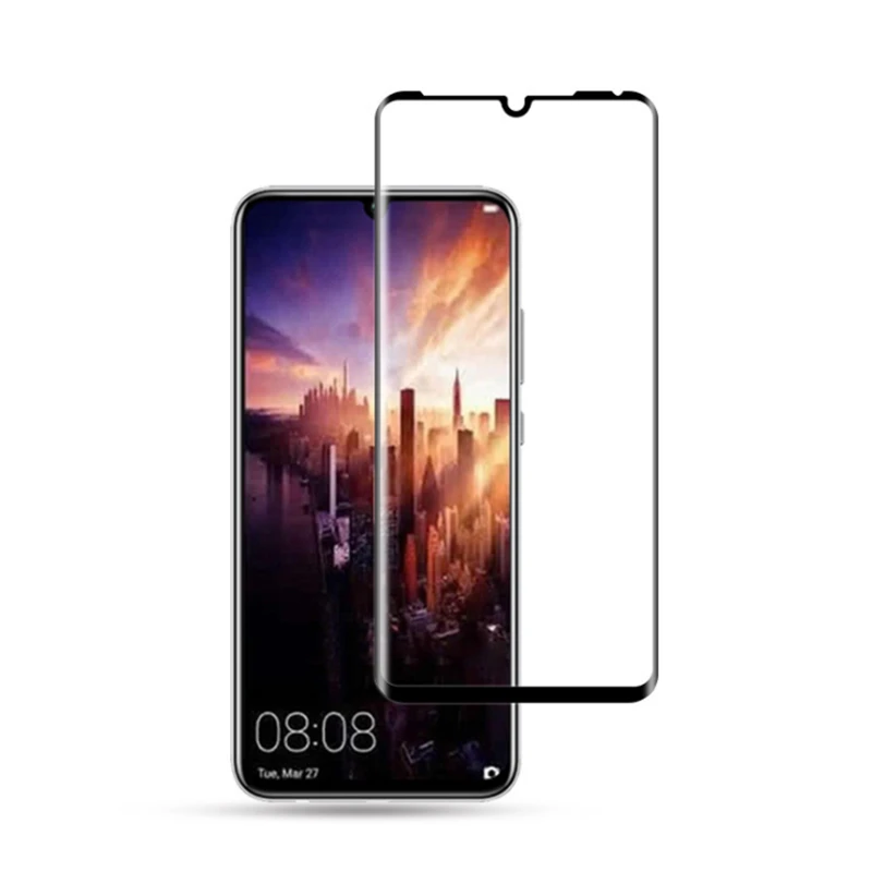 

Premium 3D Arc Edge Full Cover Tempered Glass For Huawei P30 P30 Pro Lite Screen Protector Protective Film