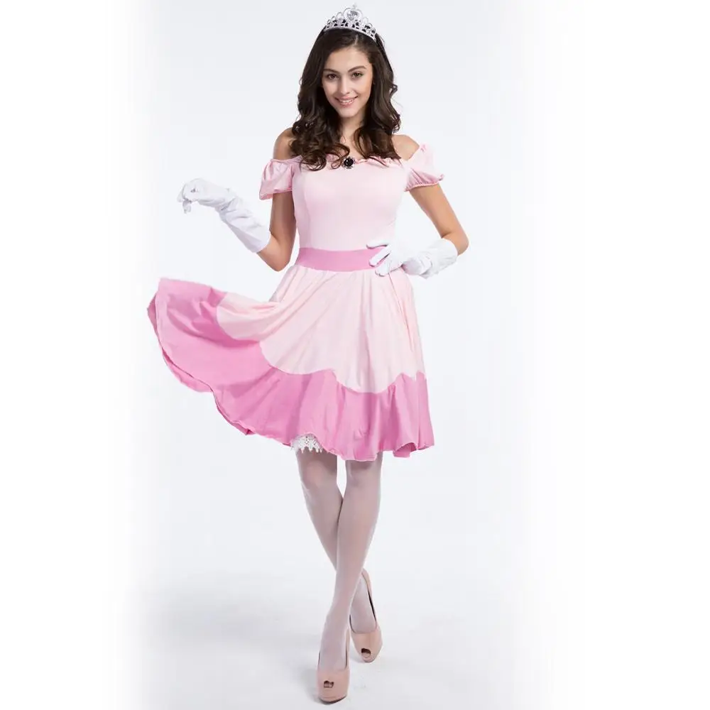 

Pink Princess Fairy Tales Cosplay Costume Cosplay Cosplay Uniform Set Stage Costume Holiday Festival