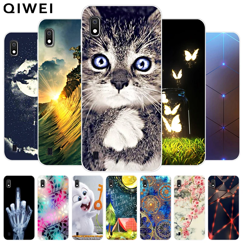 

for Samsung Galaxy A10 Case Cover 5.2'' Silicone Soft TPU Cute Back Cover for Samsung A10 A 10 Protective Phone Cases Coque 2019