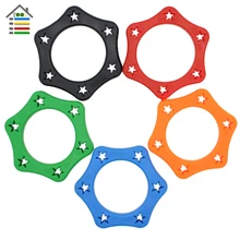 Free shipping New 5pcs 35mm 5 Color Plastic Mic Microphone Anti Slip Roller Ring Rolling Wireless Holder Stand Accessories