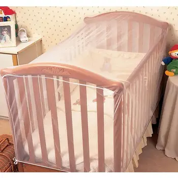 

1pc Baby Crib Cot Insect Mosquitoes Wasps Flies Net for Infant Bed folding Crib Netting Child Baby mosquito nets Crib Netting