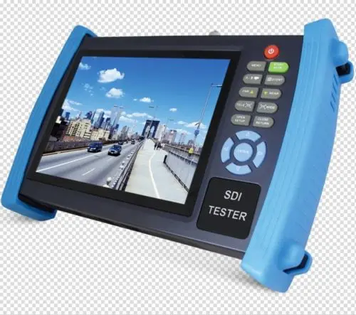 Free shipping!7" CCTV Security Camera Tester Monitor HD SDI Analog 12V2A HDMI VGA HVT-3600S