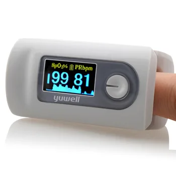 

yuwell Pulse Finger Oximeter Meter LED Display Portable Pulse Oximeter Blood Monitor Color Oxygen SPO2 Health Care Free Ship CE