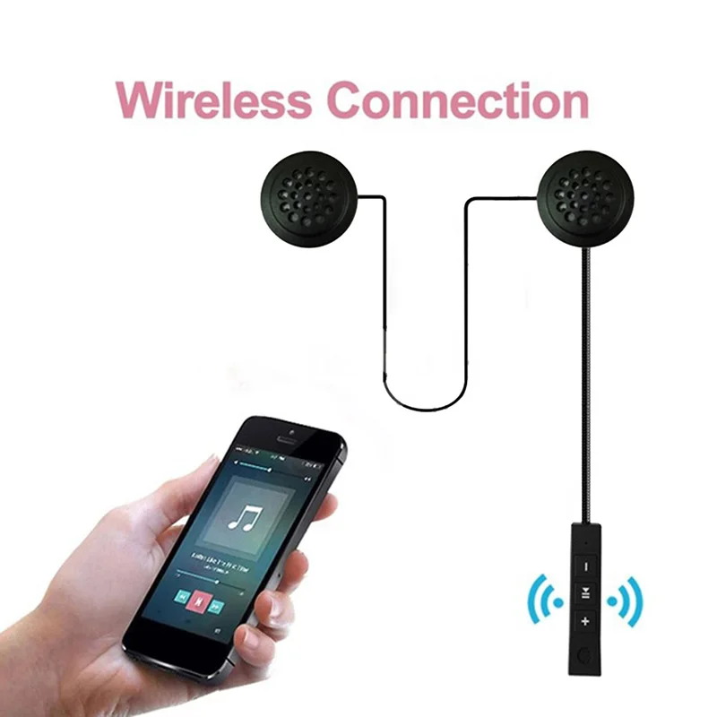 Online 2019 casco para montar auriculares manos libres nuevo Bluetooth Anti interferencia para motocicleta