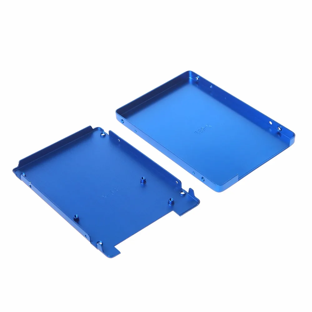 For 631 SSD Solid State Hard Disk Shell Aluminum Metal Cover Case Computer Host Parts Black/Blue/Red C26 For 631 SSD Solid State Hard Disk Shell Aluminum Metal Cover Case Computer Host Parts Black/Blue/Red C26