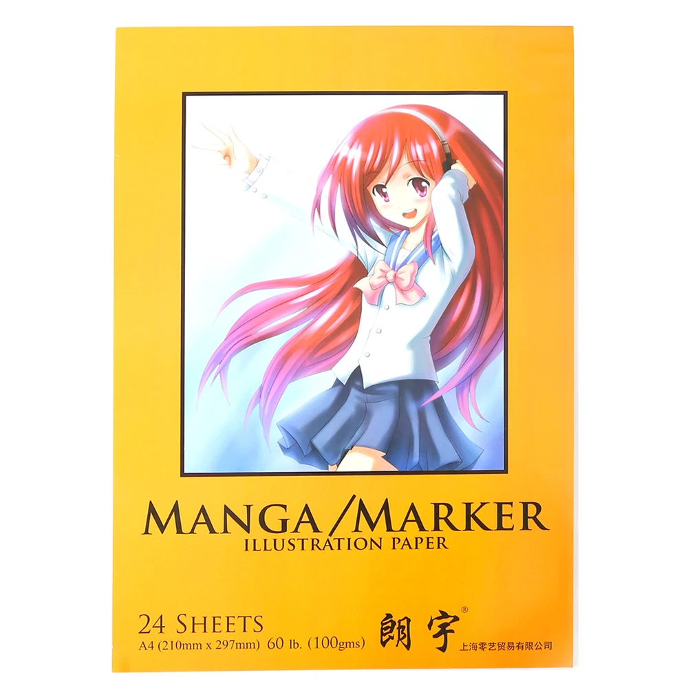 

24 pages A4 Marker Pad Student Coloring Design Notebook Set for Sketch Drawing Book School Supplies