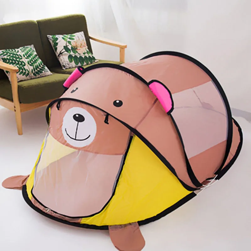 Portable Play Tent Children Outdoor Indoor Ball Pool Play Tents Kids Safe Foldable Playpens Game Pool of Balls for Kids Toys Gif (1)