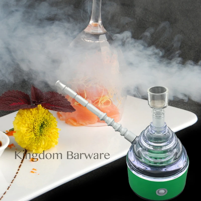 

Free Shipping Electronic Vacuum Pipe Smoked Gun Bartender Tool Bar Accessories