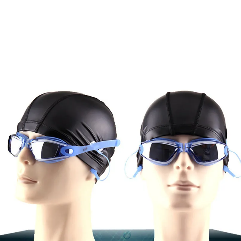 Comfortable Swimming Goggles Anti-fog Swimming Goggles Men Women Adult Swimming Glasses With Ear Plug #2y17  (9)