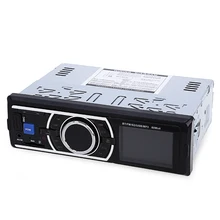 1Din автомобиля Радио MP3 стерео Bluetooth плеер с Дистанционное управление AUX-IN аудиоплеер USB SD Порты и разъёмы Электроника для автомобиля Авторадио