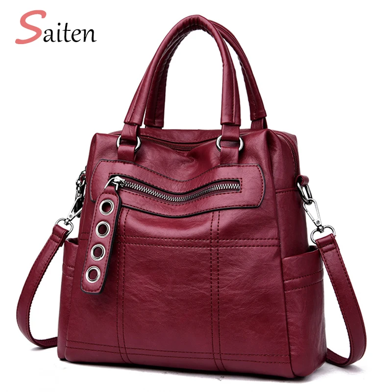 2019 de alta calidad de cuero mujer, Mochila de moda nueva llegada de Hardware de cosméticos mujer de gran capacidad bolso de escuela Mochila femenina 2019 de alta calidad de cuero mujer, Mochila de moda nueva llegada de Hardware de cosméticos mujer de gran capacidad bolso de escuela Mochila femenina