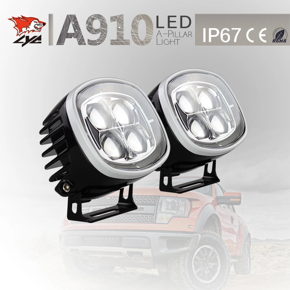 

LYC Led Driving Lights for Jeep Hot Sale Off Road Led Light for 2003 Jeep Wrangler Led Headlights Led Daytime Running Lights