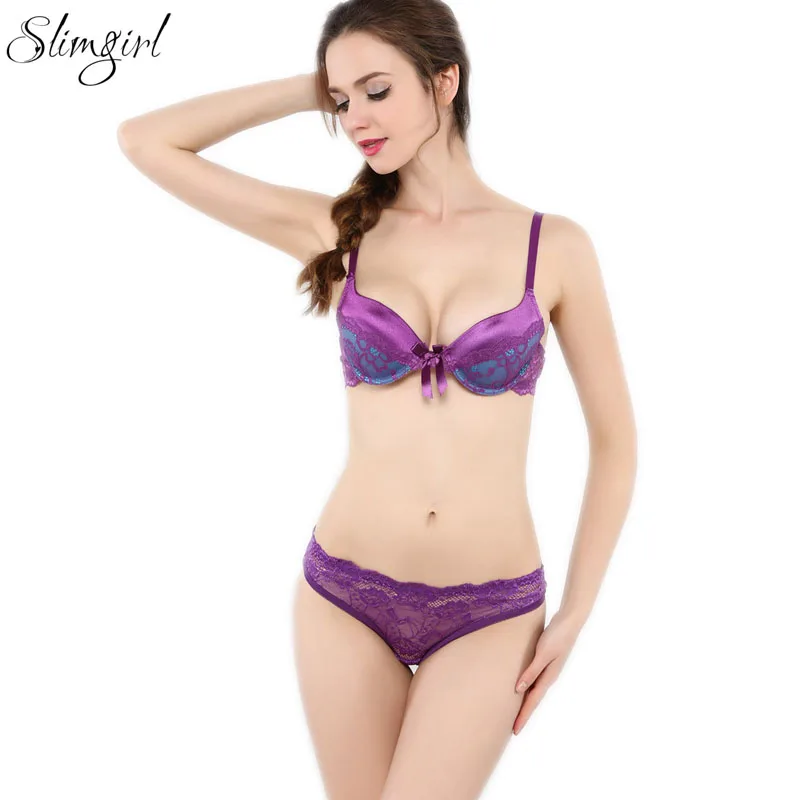Slimgirl женский кружевной бюстгальтер пуш ап на косточках Мягкий и короткие