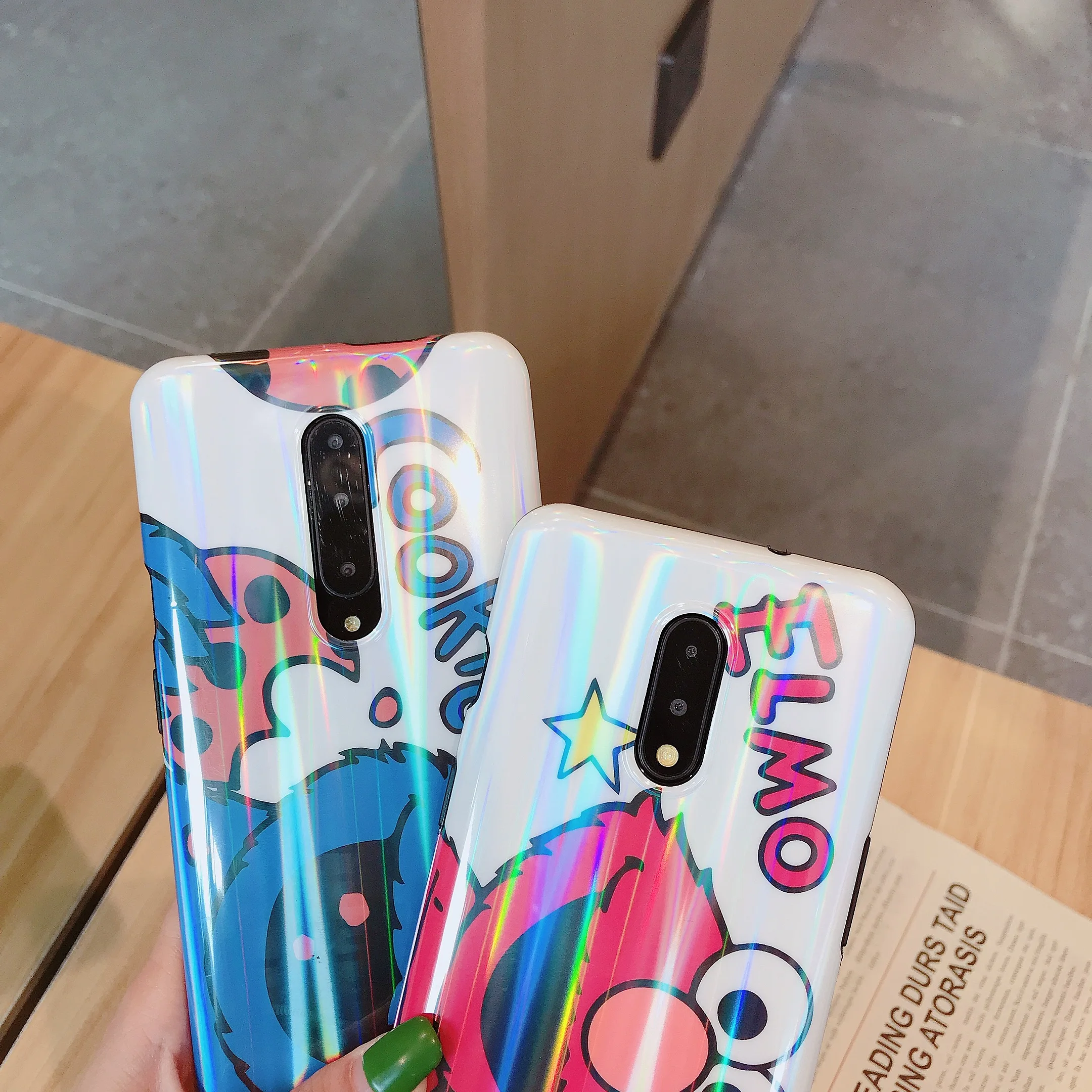 

Casteel Cartoon Series Soft TPU Cover Case For Oneplus 7 Pro One plus 7 pro