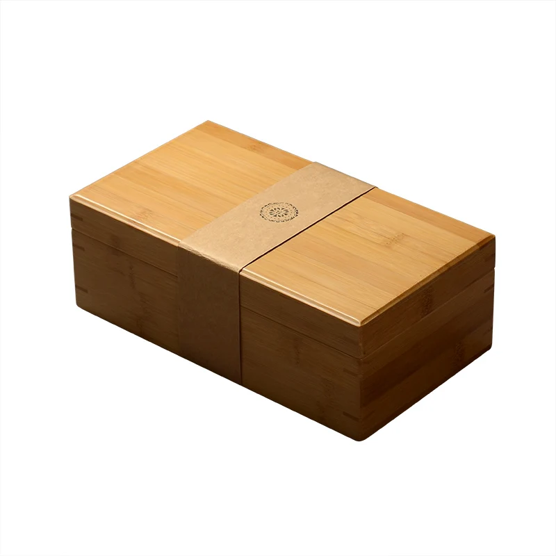 

Hand made natural Bamboo jewelry box plate eco-friendly natural Vintage storage box 24*13*8cm