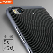 Case Для Xiaomi MI5S MI5SPlus ТПУ + PC Силиконовые luxury Обложка полная Защита Случаях Рамка Shell Mi 5S Плюс Оригинальный Мобильный телефон