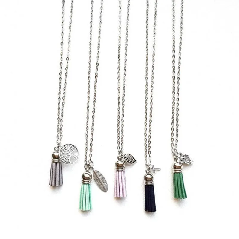 Europe and the new handmade tassel necklace charms of choice for women